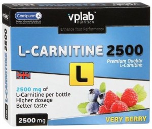 Л-карнитин Vplab VP203012-1 L-Carnitine 2500 лесная ягода 7x25 мл