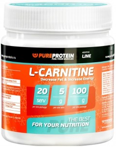 Л-карнитин Pureprotein апельсин 100 г