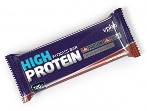 Батончик Vplab VP87761 High Protein Fitness Bar шоко-ваниль 100 г