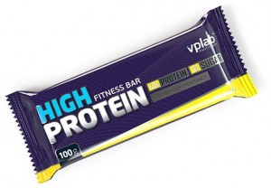 Батончик Vplab VP88268 High Protein Fitness Bar банан 100 г