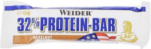 Батончик Weider 30867 32% Protein bar лесной орех 60 гр