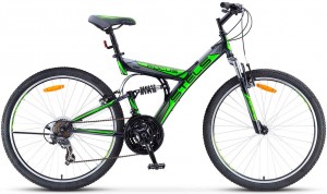 Велосипед Stels Focus V 18 Sp V030 18 (2017) Black green
