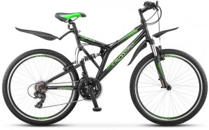 Велосипед Stels Crosswind 20 Sp 21 (2017) Black green