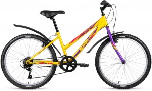 Велосипед Altair MTB HT 24 1.0 Lady 14 (2018) Yellow