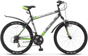 Велосипед Stels Navigator 600 V 18 V030 (2017) Black green