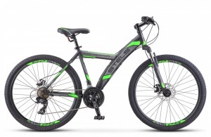 Велосипед Stels Navigator 550 MD 26 V010 18 (2018) Black green