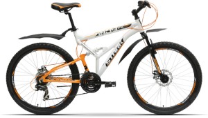 Велосипед Stark Indy FS Disc 17 (2015) Orange white