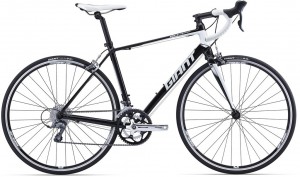 Велосипед Giant Defy 5 700c 2016 L Black white