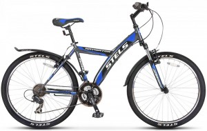 Велосипед Stels Navigator 550V 18 (2016) Gray black blue