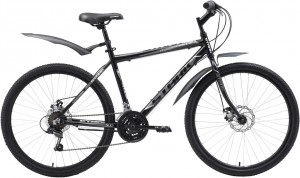 Велосипед Stark Respect 26.1 RD 16 (2018) Black grey