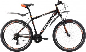 Велосипед Stark Indy 26.2 V 18 (2017) Black orange