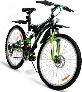 Велосипед Totem 12В-112-11 Disc Black green