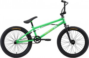 Велосипед Stark Madness BMX 1 (2018) Green yellow black