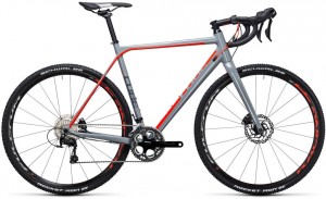 Велосипед Cube Cross Race Pro 22 (2017) Grey red