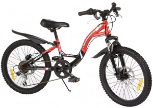 Велосипед Leader Kids G20A337 Red black