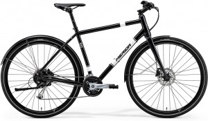 Велосипед Merida Crossway Urban 100 22.83 (M 58 см) (2018) Black white