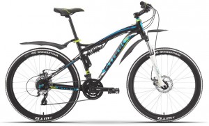 Велосипед Stark Stinger Disc 20 (2015) Black blue