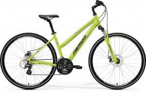 Велосипед Merida Crossway 15-MD Lady 19.69 (2017) Matt green grey black