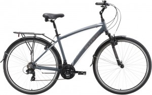 Велосипед Stark Terros Multispeed 18 (2016) Dark grey