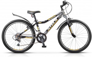 Велосипед Stels Navigator 420 13 (2015) Grey yellow black