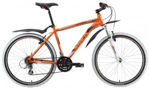 Велосипед Stark Temper 16 2014 Orange black