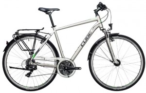 Велосипед Cube Touring 22.83 (2017) Silver flashgreen