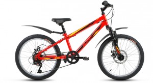 Велосипед Altair MTB HT Disc 20 11 (2017) Black red