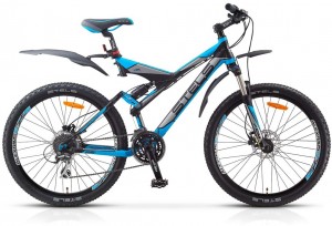 Велосипед Stels Navigator Disc 20.5 (2015) Blue silver black