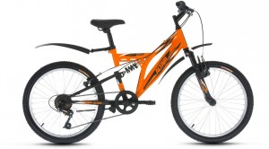 Велосипед Altair MTB FS 20 13 (2017) Black orange