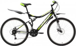 Велосипед Challenger Enduro LUX 21 (2016) Black green