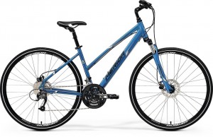 Велосипед Merida Crossway 40-D Lady 19.69 (2017) Blue black white