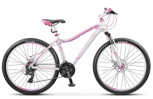 Велосипед Stels Miss 6300 MD 17 (2017) White pink