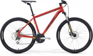 Велосипед Merida Big Seven 20-MD 18.5 (2016) Matt red yellow black