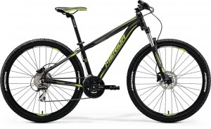 Велосипед с корзиной Merida Big.Seven 20-D 18.5 (2018) Matt black green