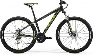 Велосипед с корзиной Merida Big.Seven 20-MD 18.5 (2018) Matt black green