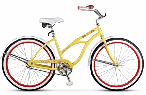 Велосипед Stels Navigator 130 1sp Lady 17 (2015) Yellow white red