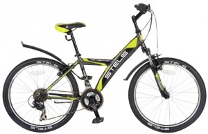Велосипед Stels Navigator 410 V V030 15 (2017) Grey green black