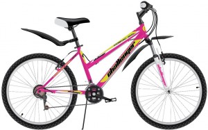 Велосипед Challenger Cosmic Girl 24 13 (2017) Pink yellow