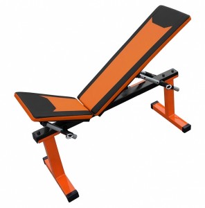 Универсальная скамья Формула здоровья Дельта-01 Оранжевая черная
