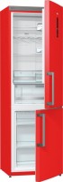 Холодильник с морозильной камерой Gorenje NRK6192MRD Red
