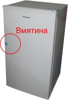 Холодильник без морозильника Rolsen RF-100 White дефект