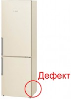 Холодильник с морозильником Bosch KGV36XK23R дефект