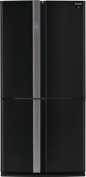 Холодильник с морозильной камерой Sharp SJFJ97VBK