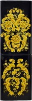 Холодильник с морозильником Pozis FNF-172 3D Кудрина Black