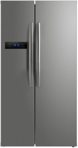 Холодильник с морозильной камерой DEXP SBS530M Silver