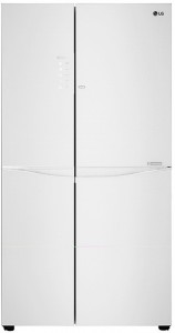 Холодильник с морозильной камерой LG GC-M257UGAW