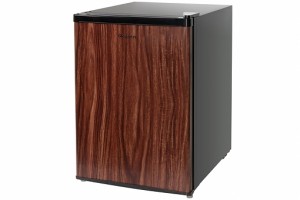 Холодильник с морозильной камерой Rolsen RF-70W Brown
