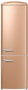Холодильник с морозильной камерой Gorenje ORK192CO Coffee milk