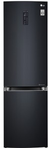 Холодильник с морозильной камерой LG GA-B499TGLB Black glass