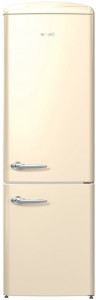 Холодильник с морозильной камерой Gorenje ORK192C Beige